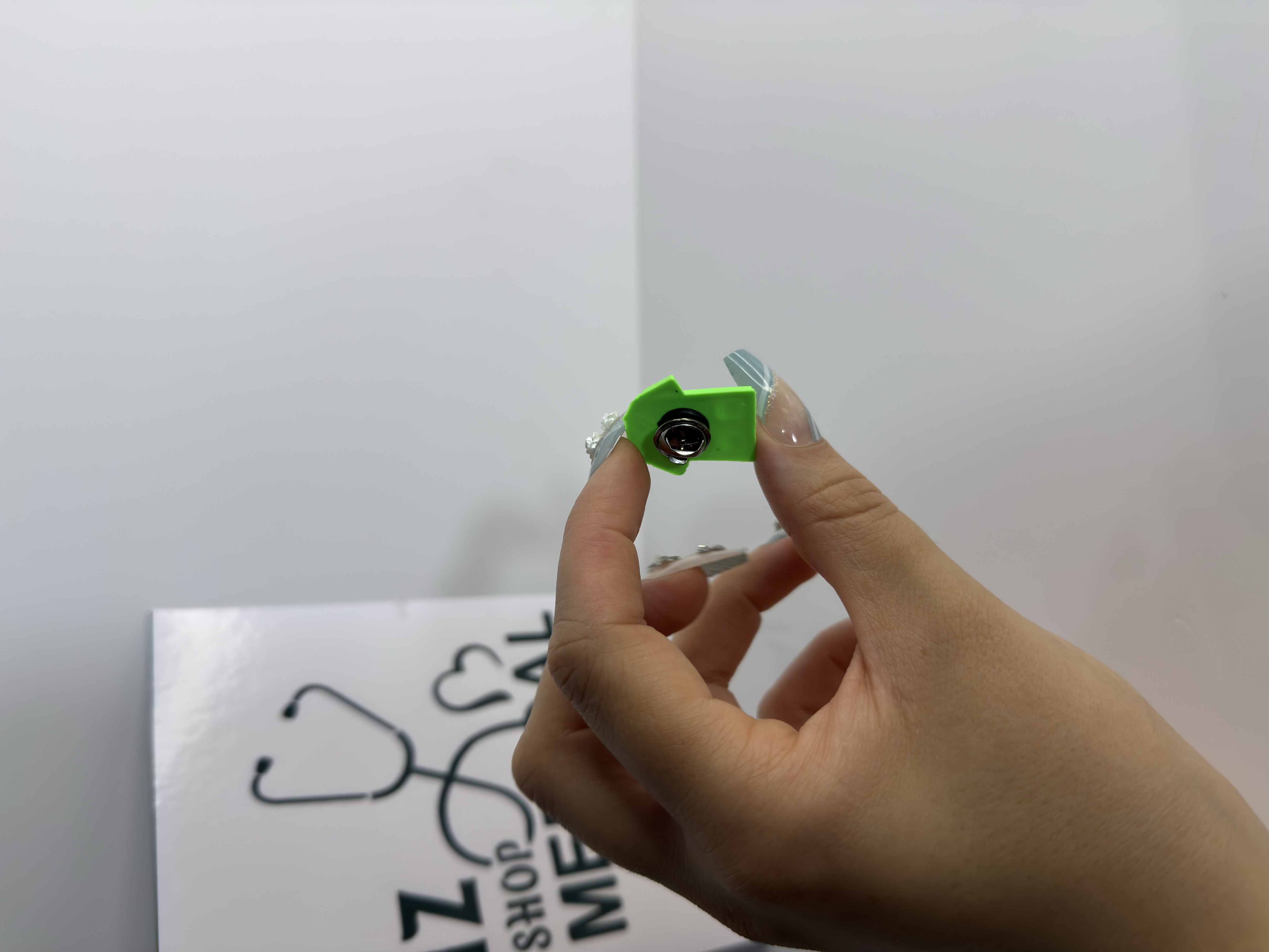 Cropped Faux leather Jacket