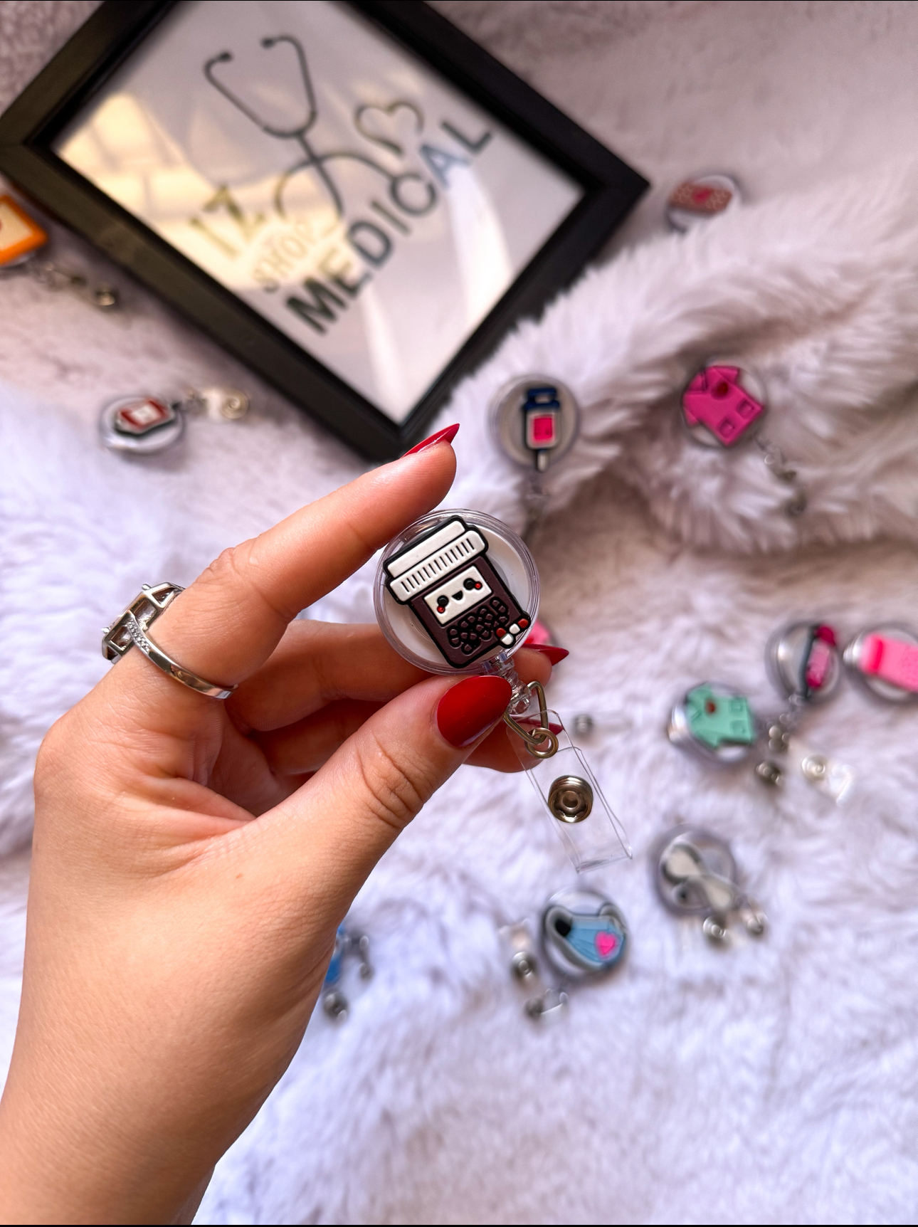 Cropped Faux leather Jacket