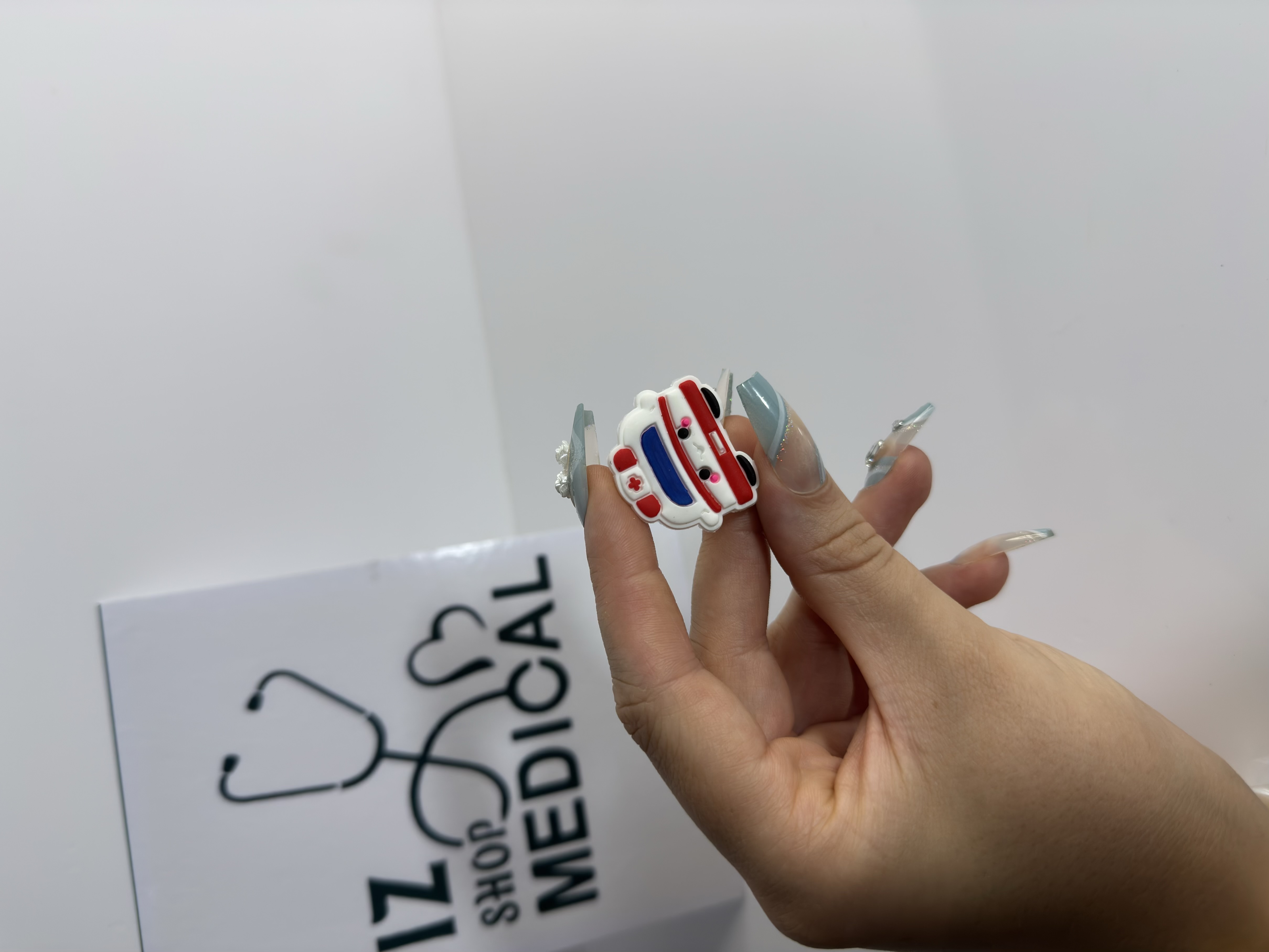 Cropped Faux leather Jacket