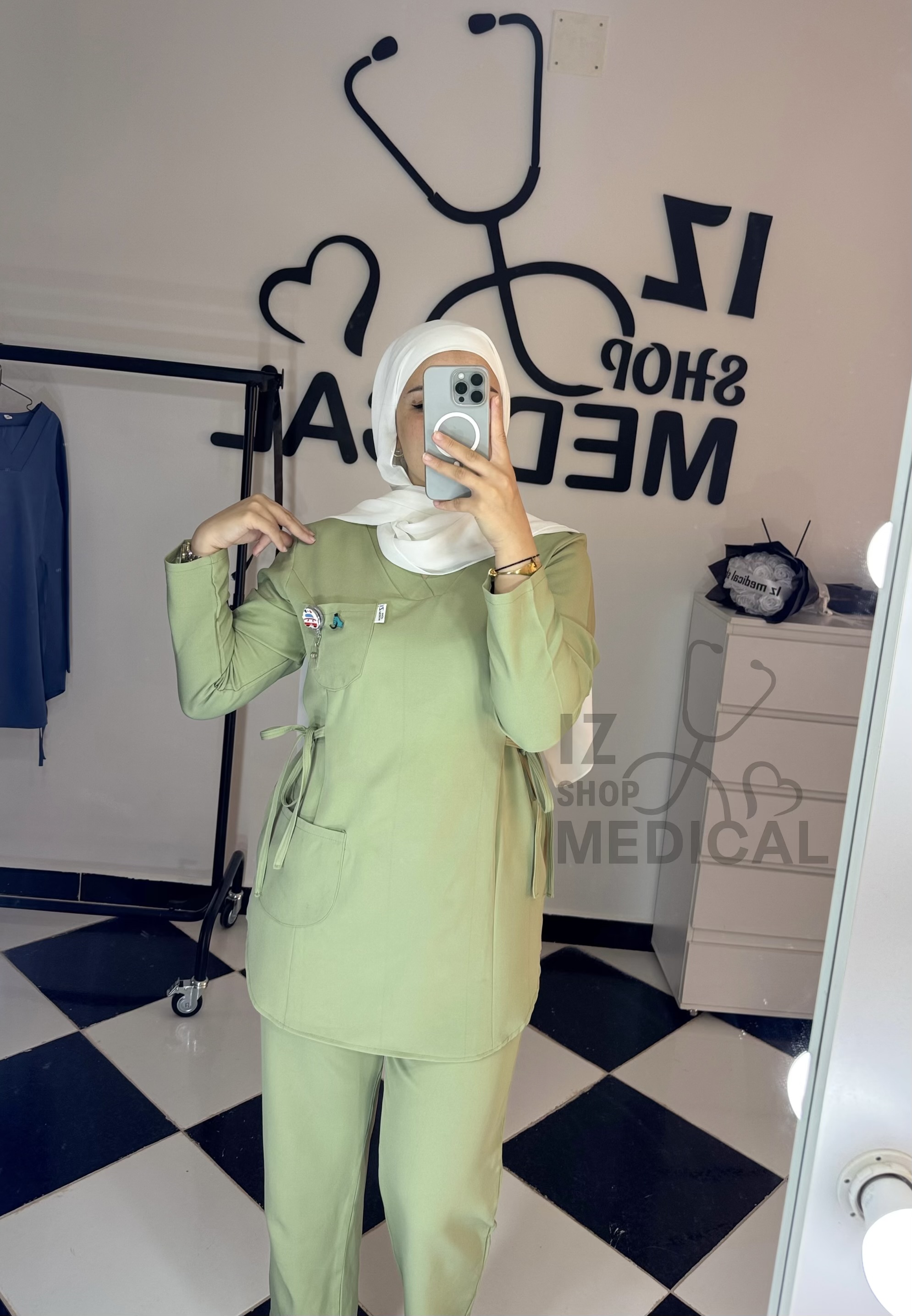 Cropped Faux leather Jacket