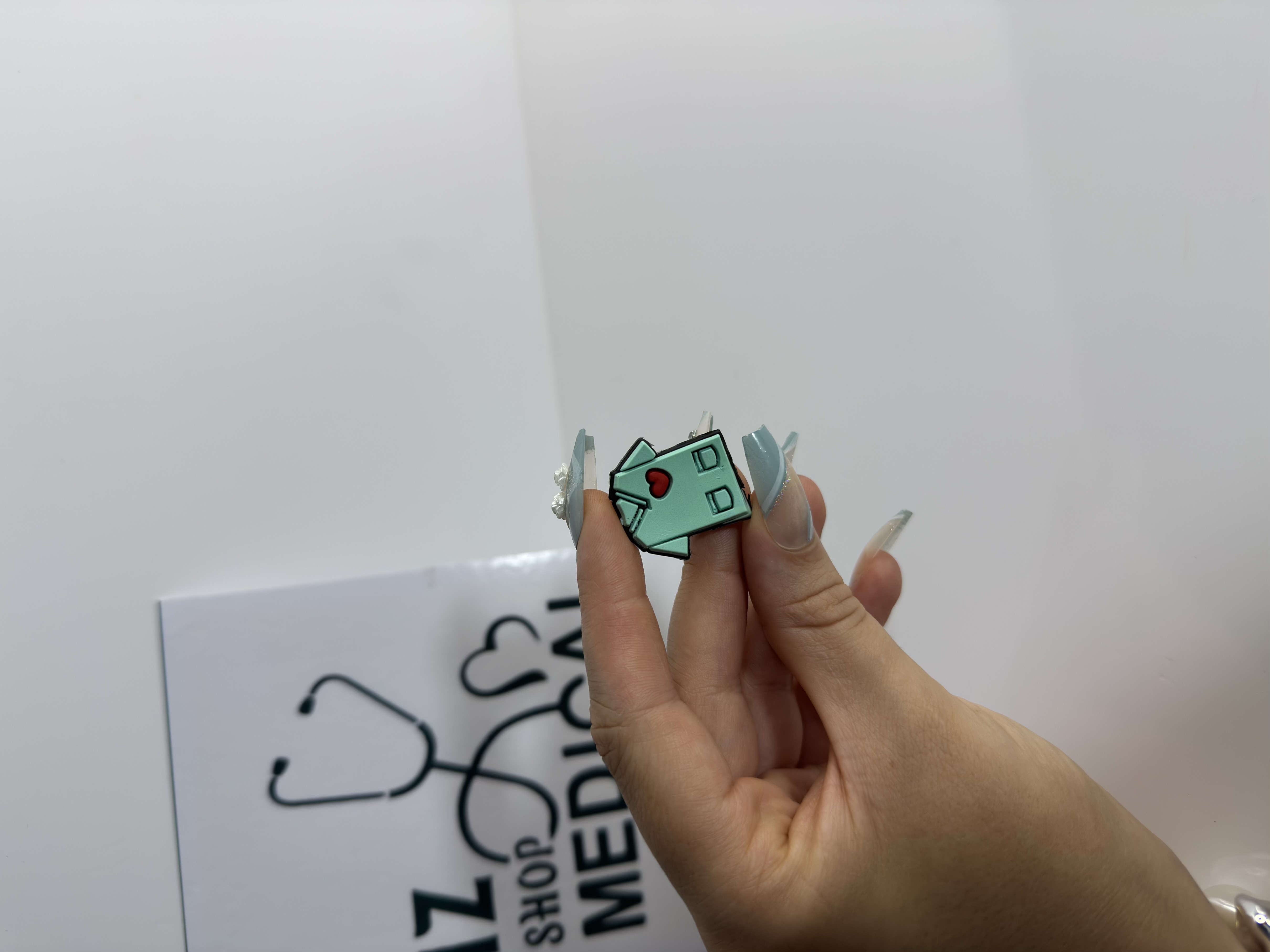 Cropped Faux leather Jacket