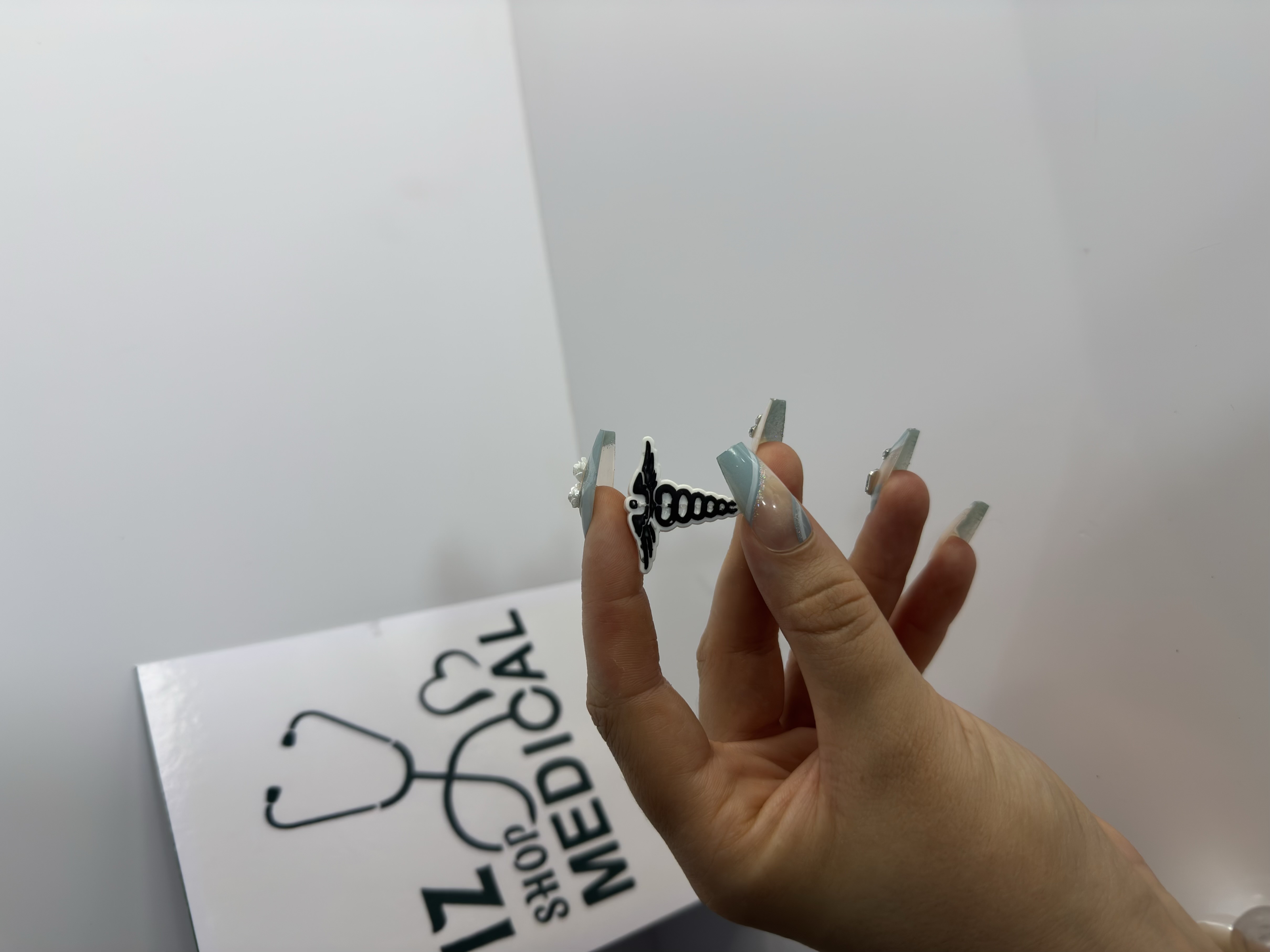 Cropped Faux leather Jacket