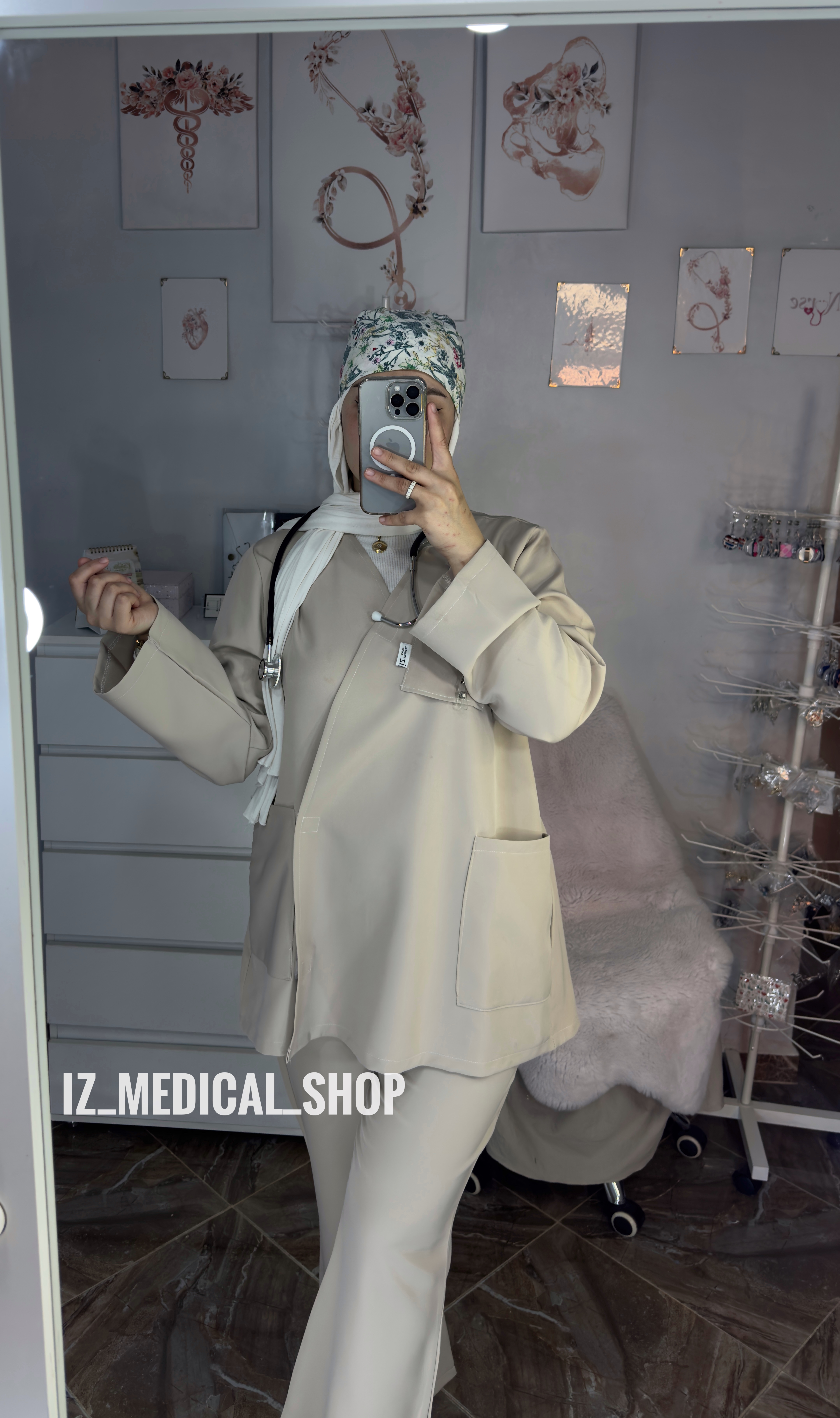 Cropped Faux leather Jacket