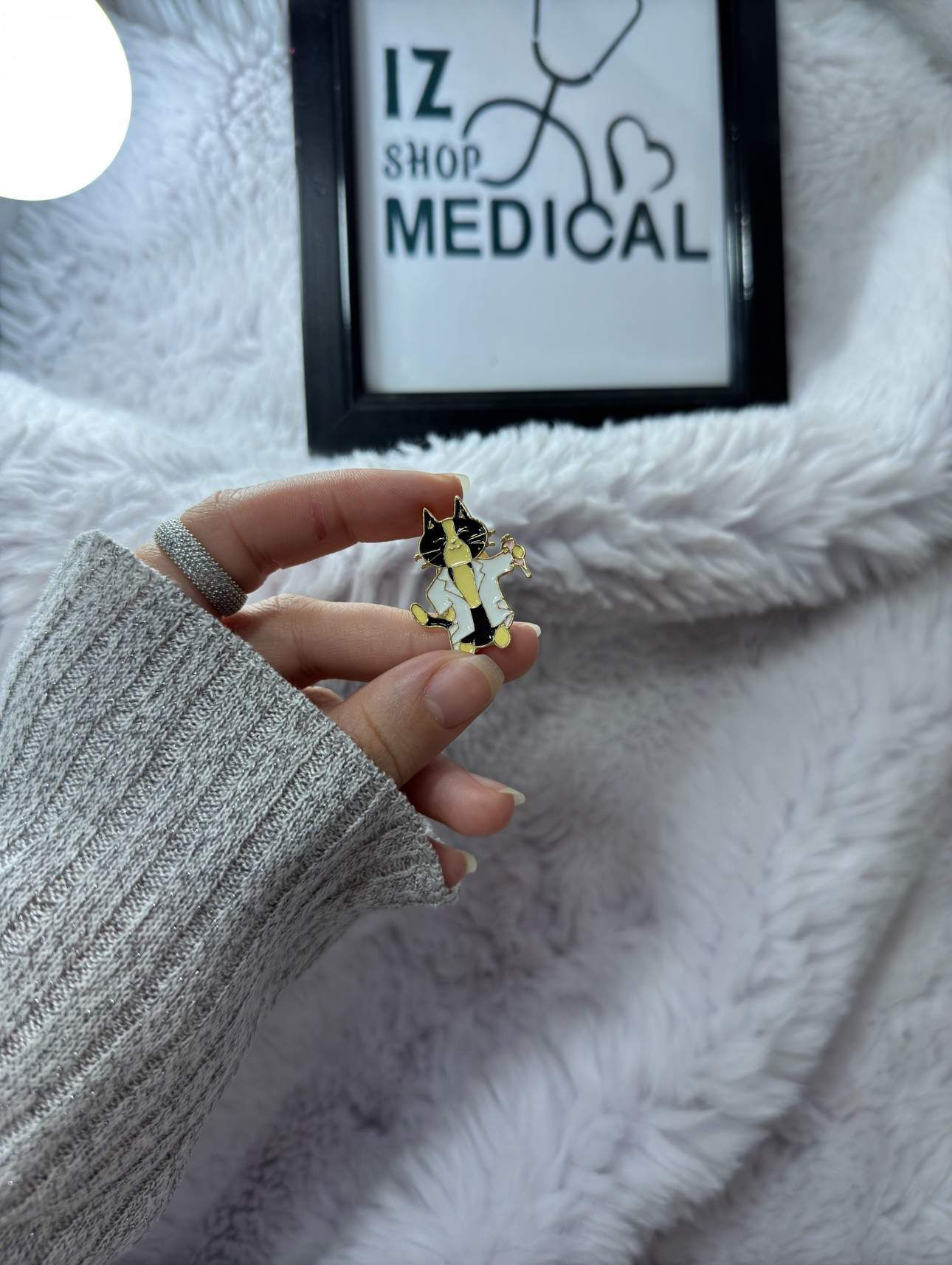 Cropped Faux leather Jacket