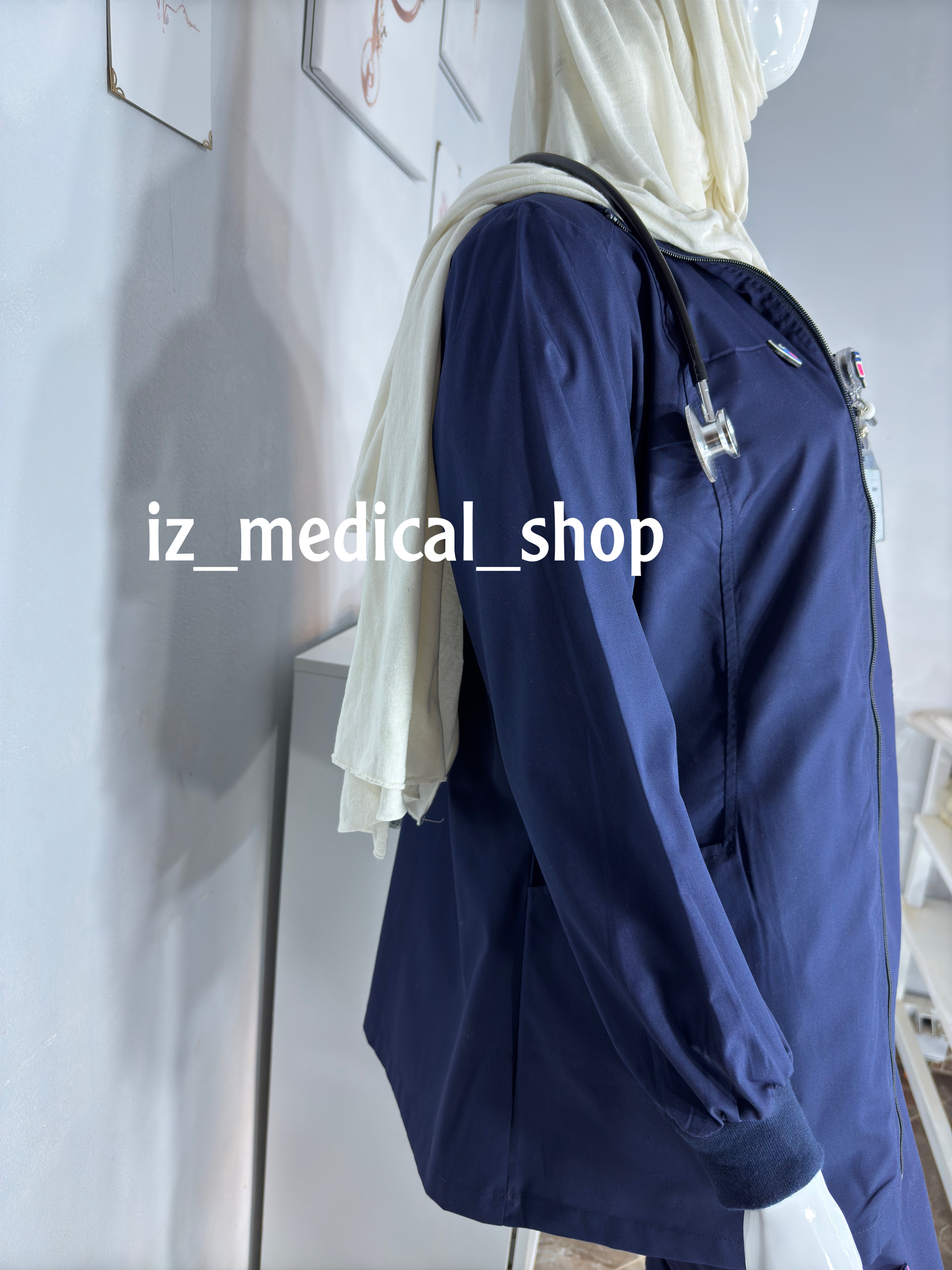 Cropped Faux leather Jacket