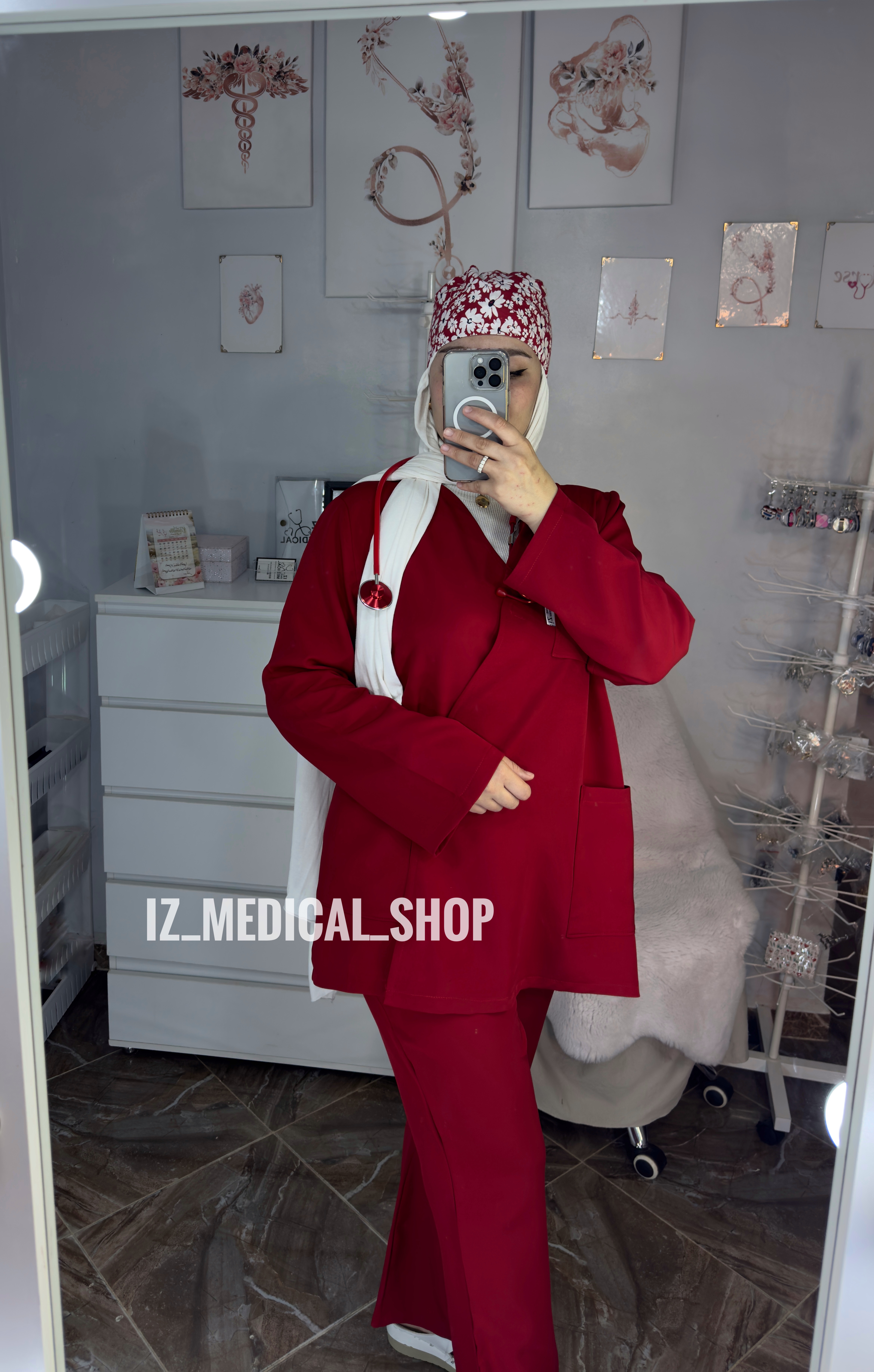 Cropped Faux leather Jacket