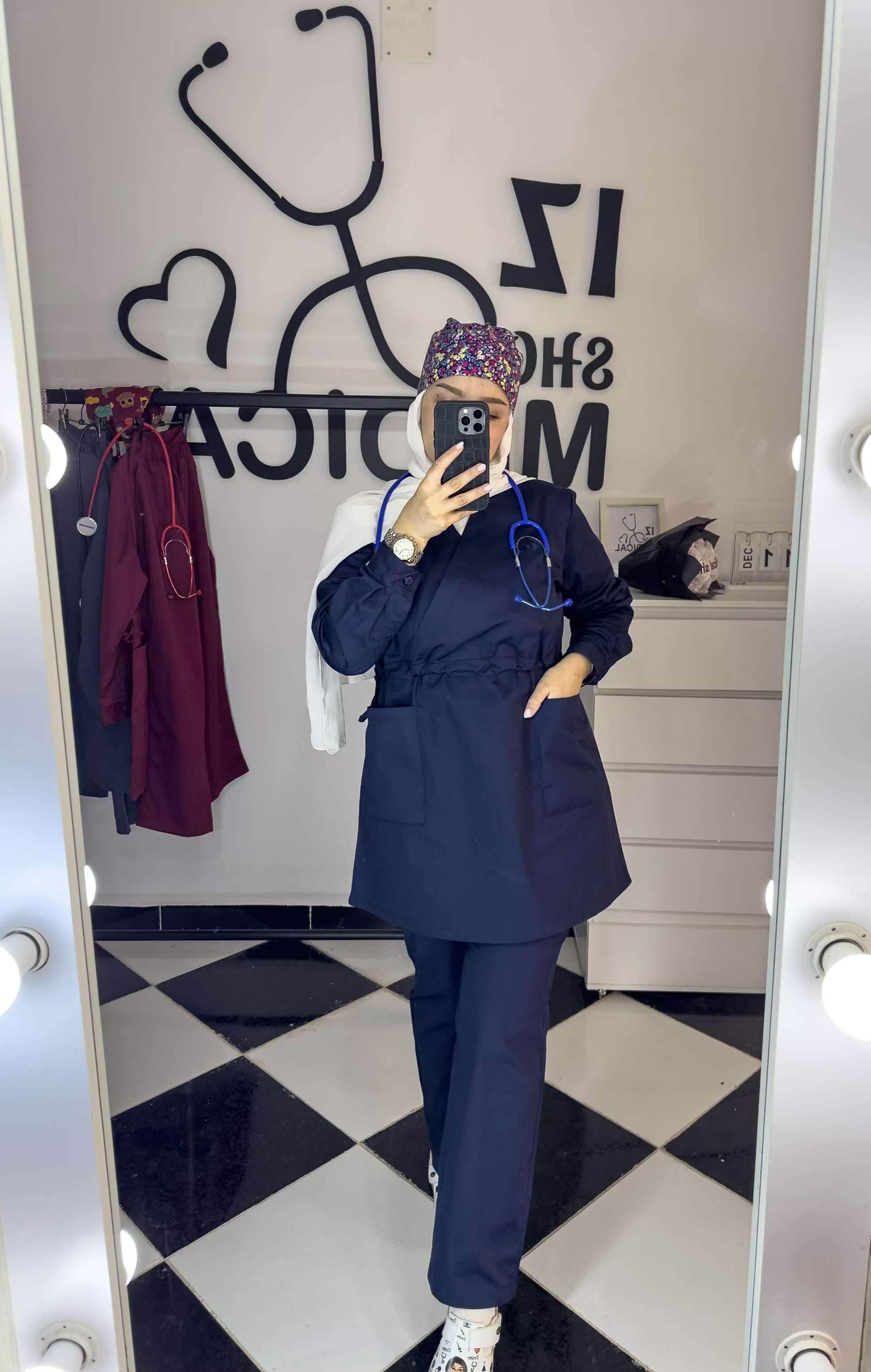 Cropped Faux leather Jacket