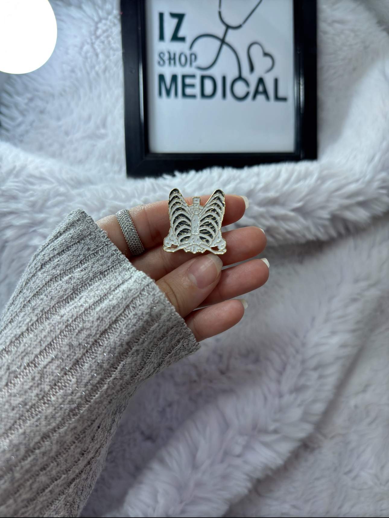 Cropped Faux leather Jacket