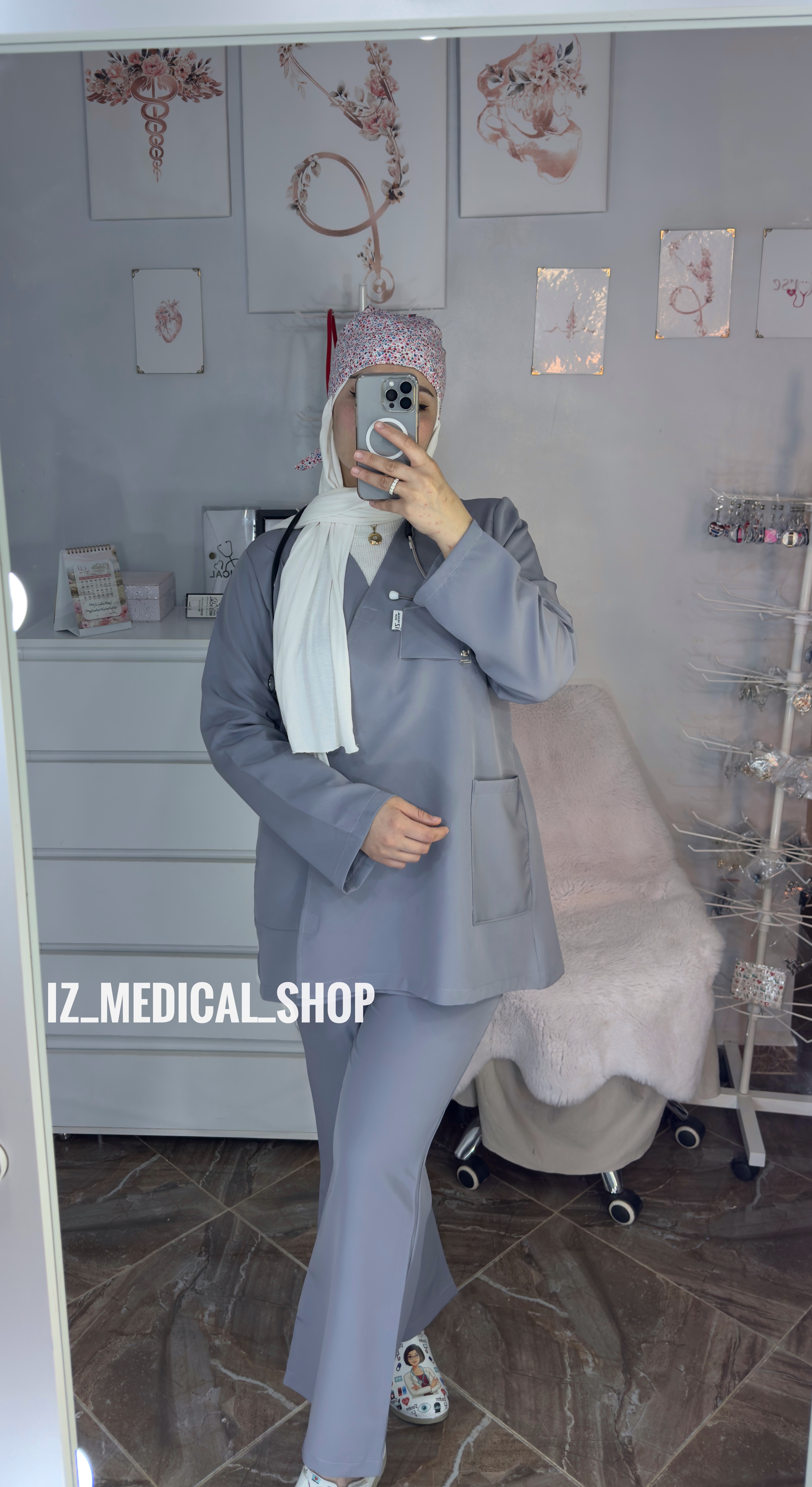 Cropped Faux leather Jacket