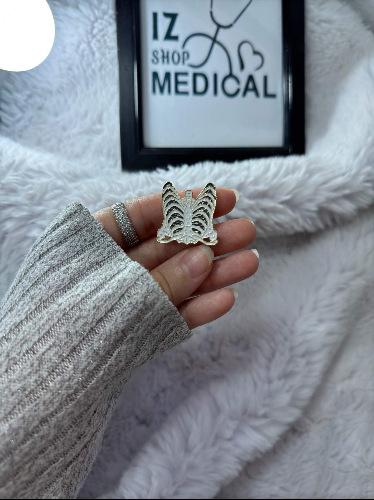 Cropped Faux leather Jacket