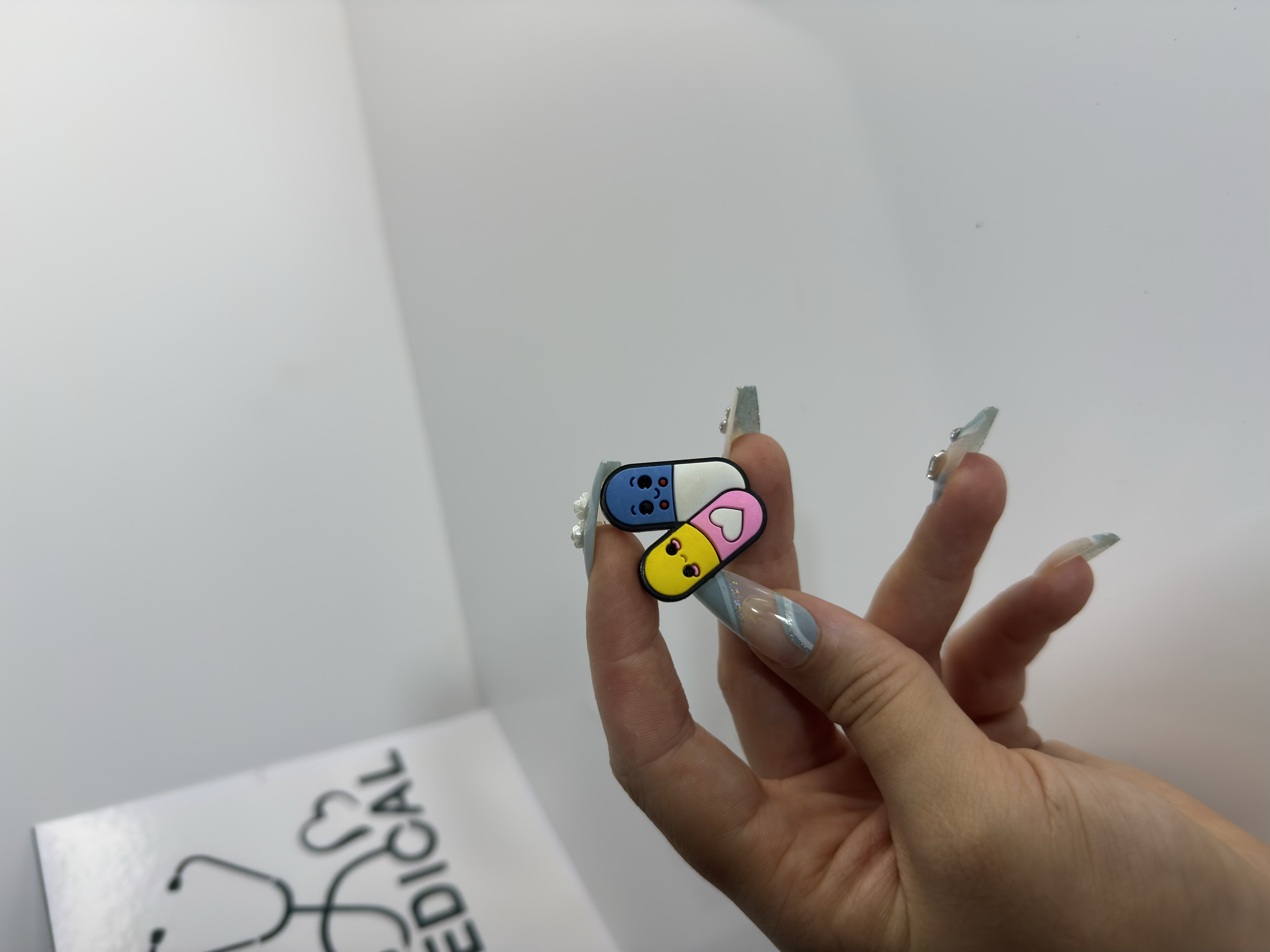 Cropped Faux leather Jacket