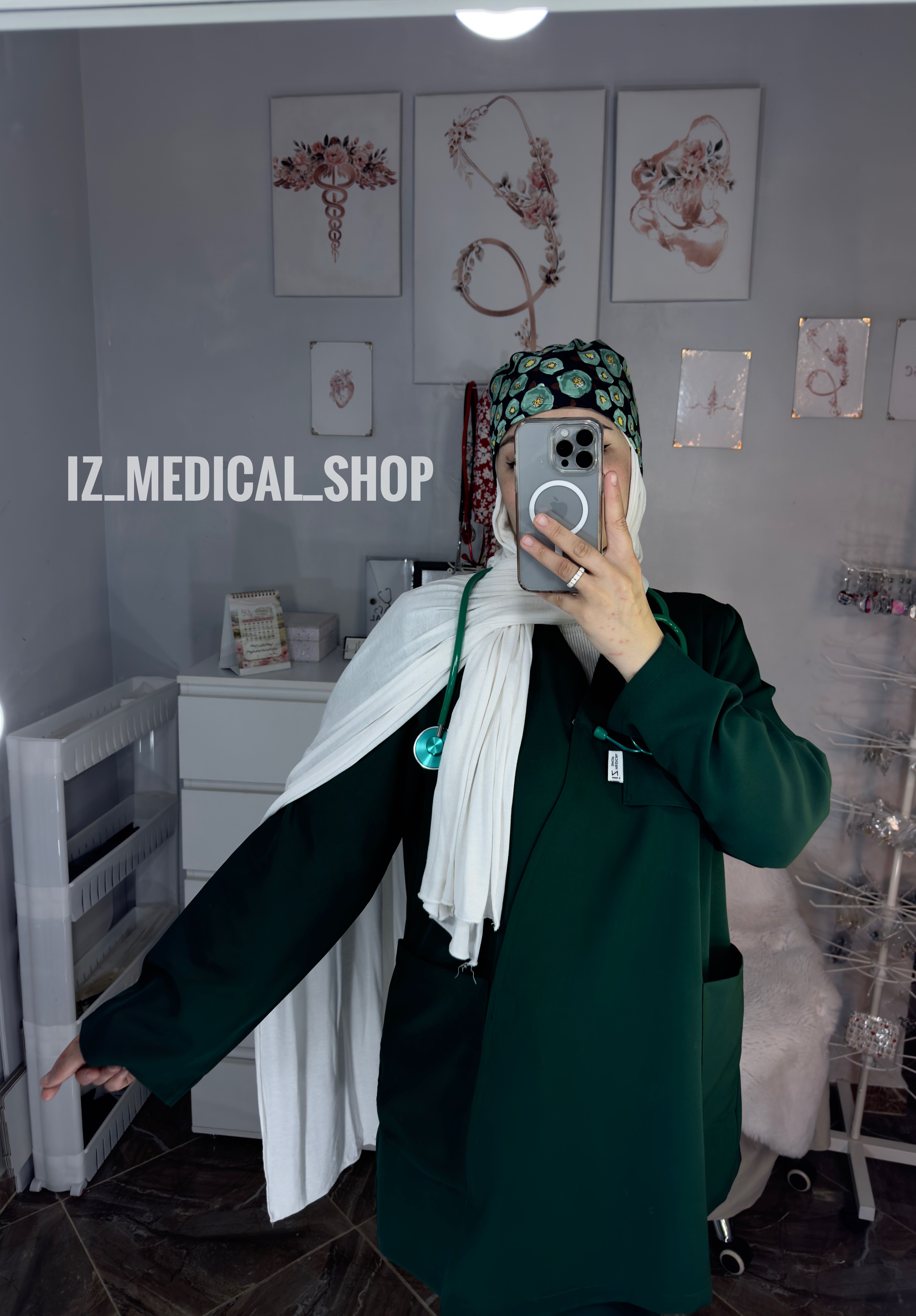 Cropped Faux leather Jacket