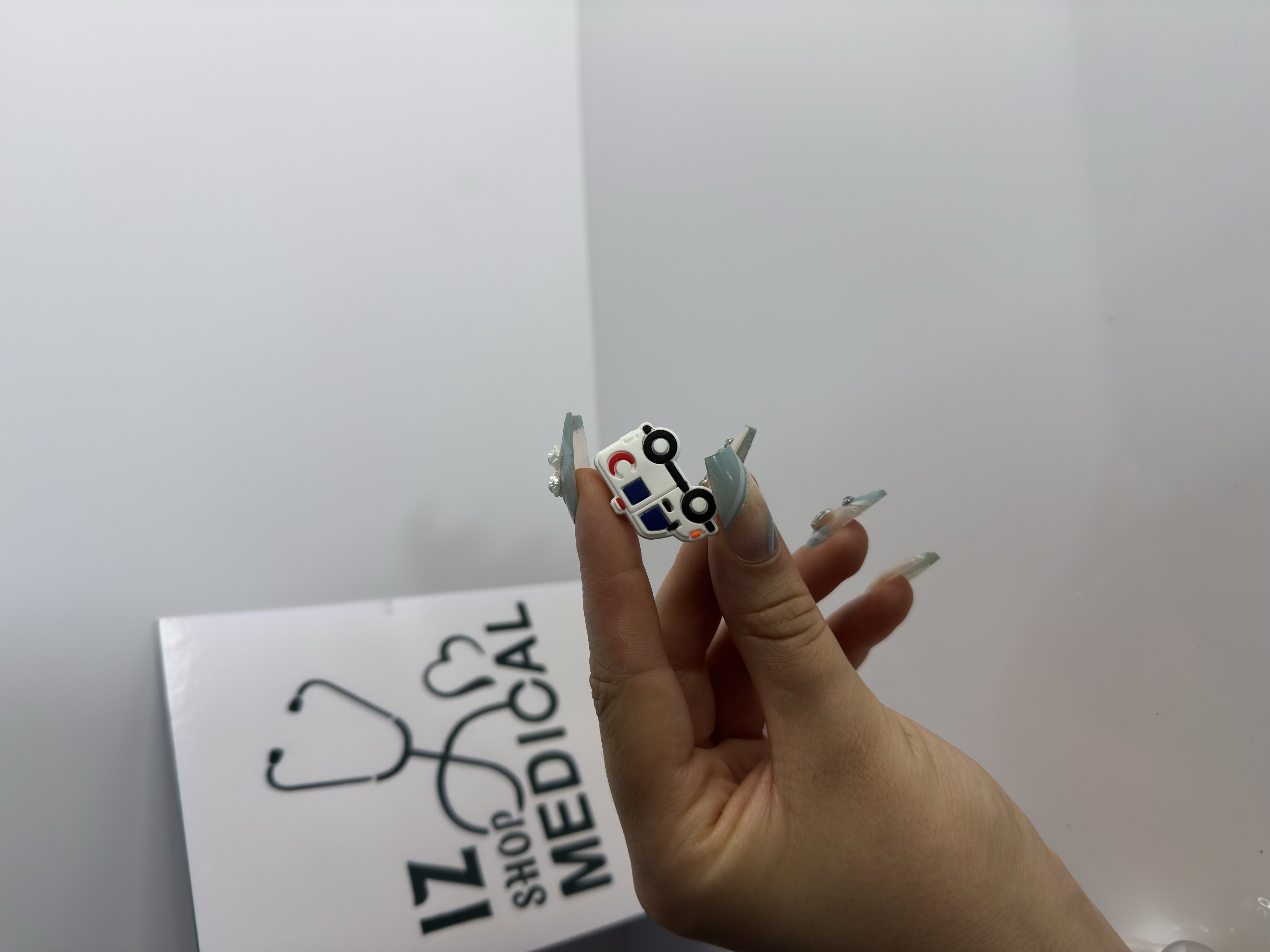 Cropped Faux leather Jacket