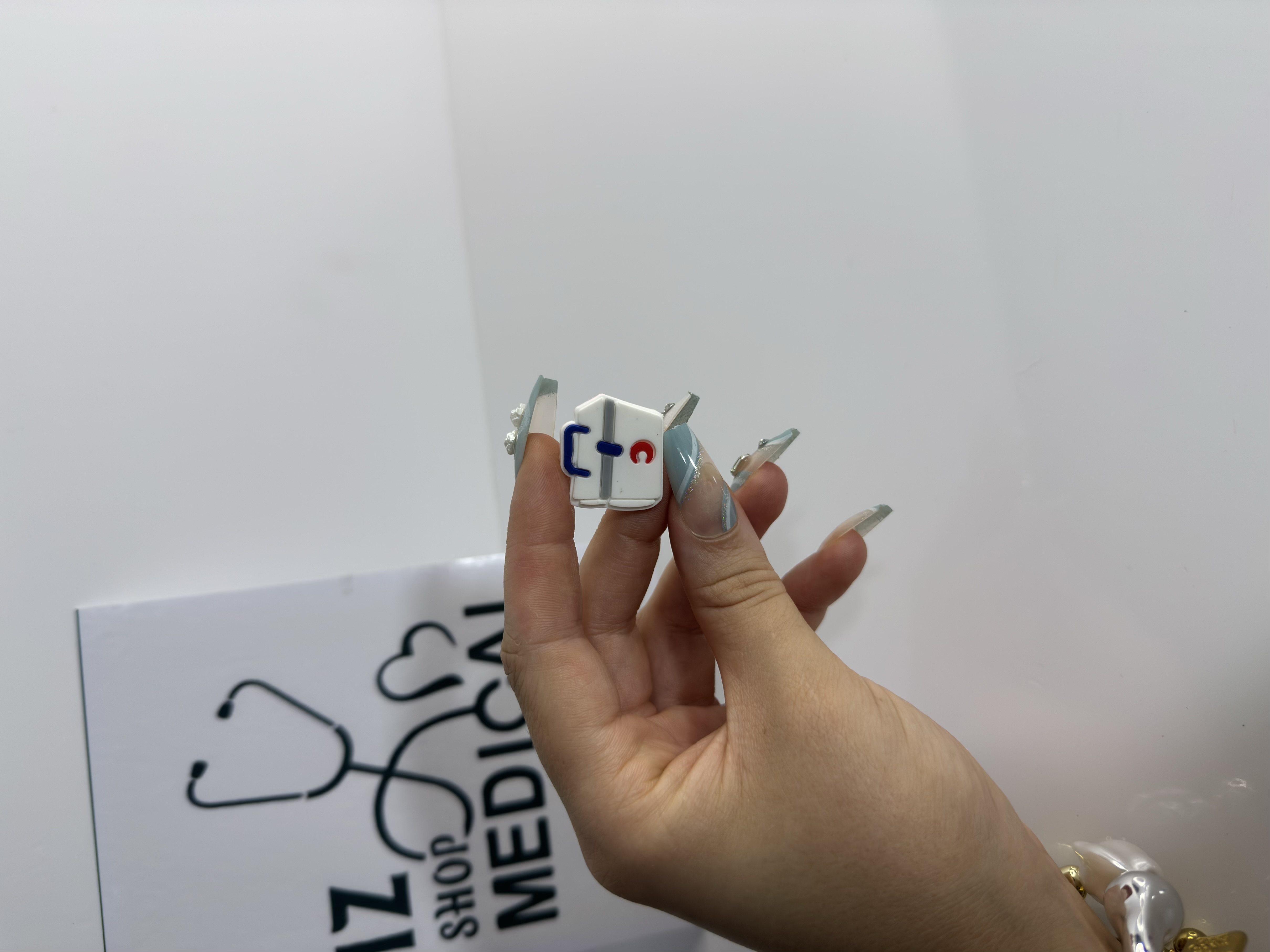 Cropped Faux leather Jacket