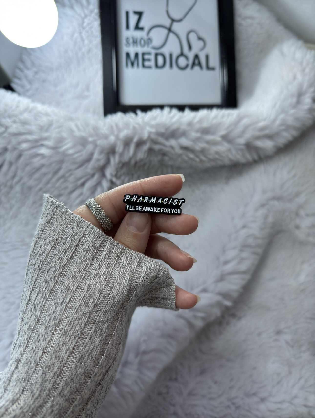 Cropped Faux leather Jacket