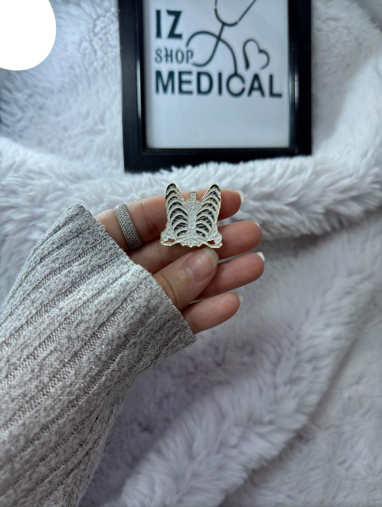 Cropped Faux leather Jacket